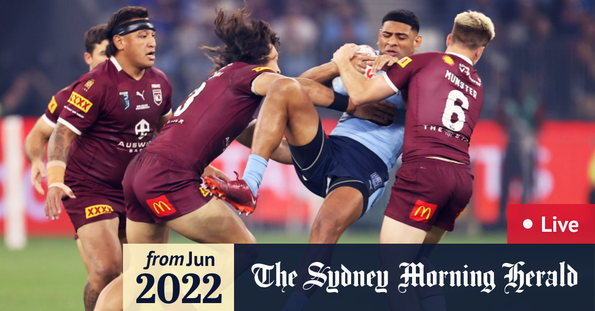 State of Origin 2022 Game 2 LIVE updates NSW Blues v Qld Maroons